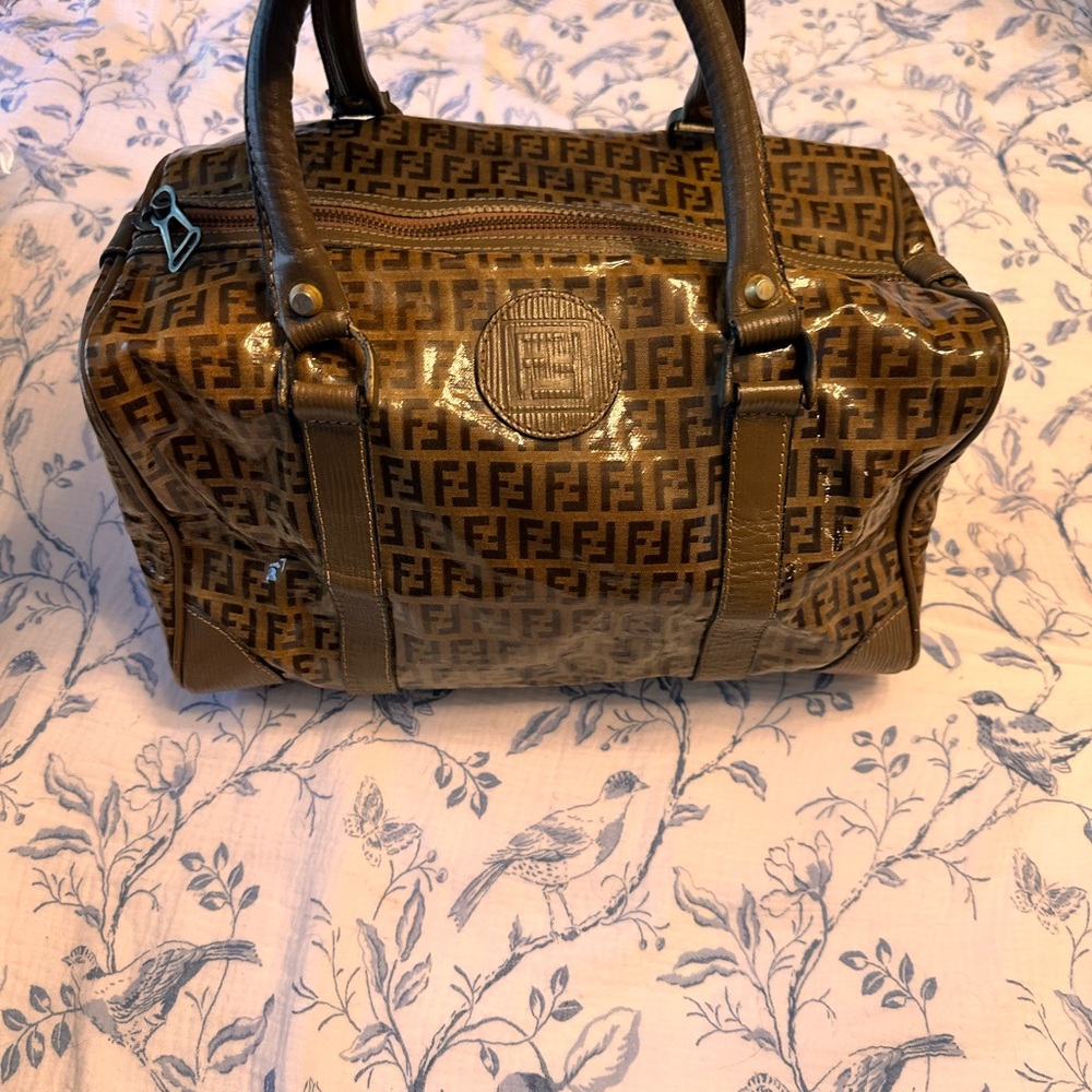 Fendi Brown Monogram Handbag